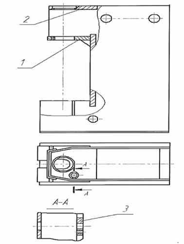 Станина пресса гідравлічного одностоечного правильно запрессовочного пресса П6326Б